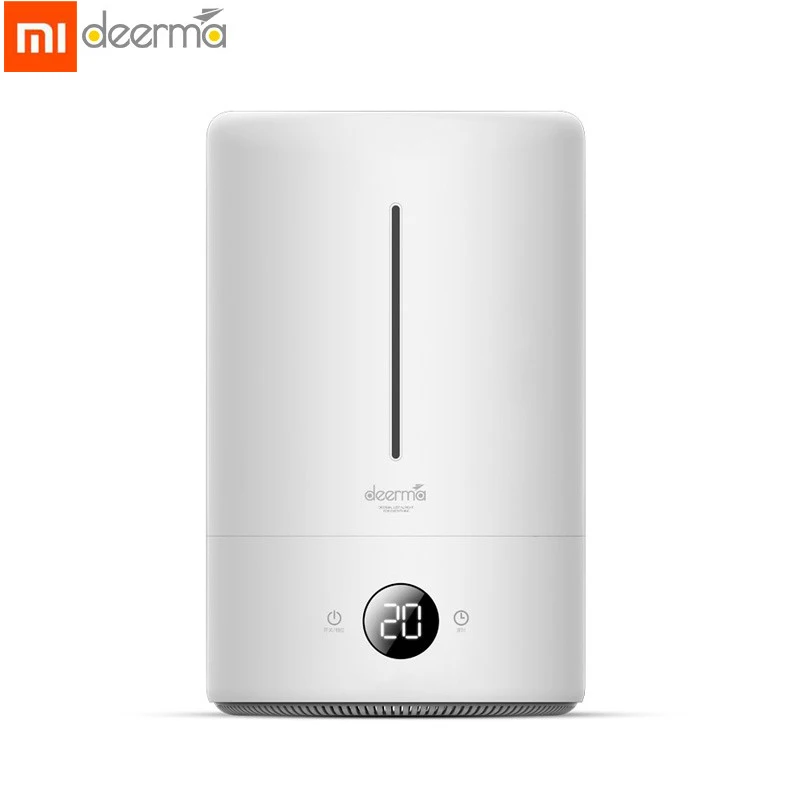 Увлажнитель воздуха Xiaomi Deerma 5L, сенсорная версия, 35 дБ, тихий, Очищающий воздух для помещений с кондиционированием воздуха, офисный, бытовой E5