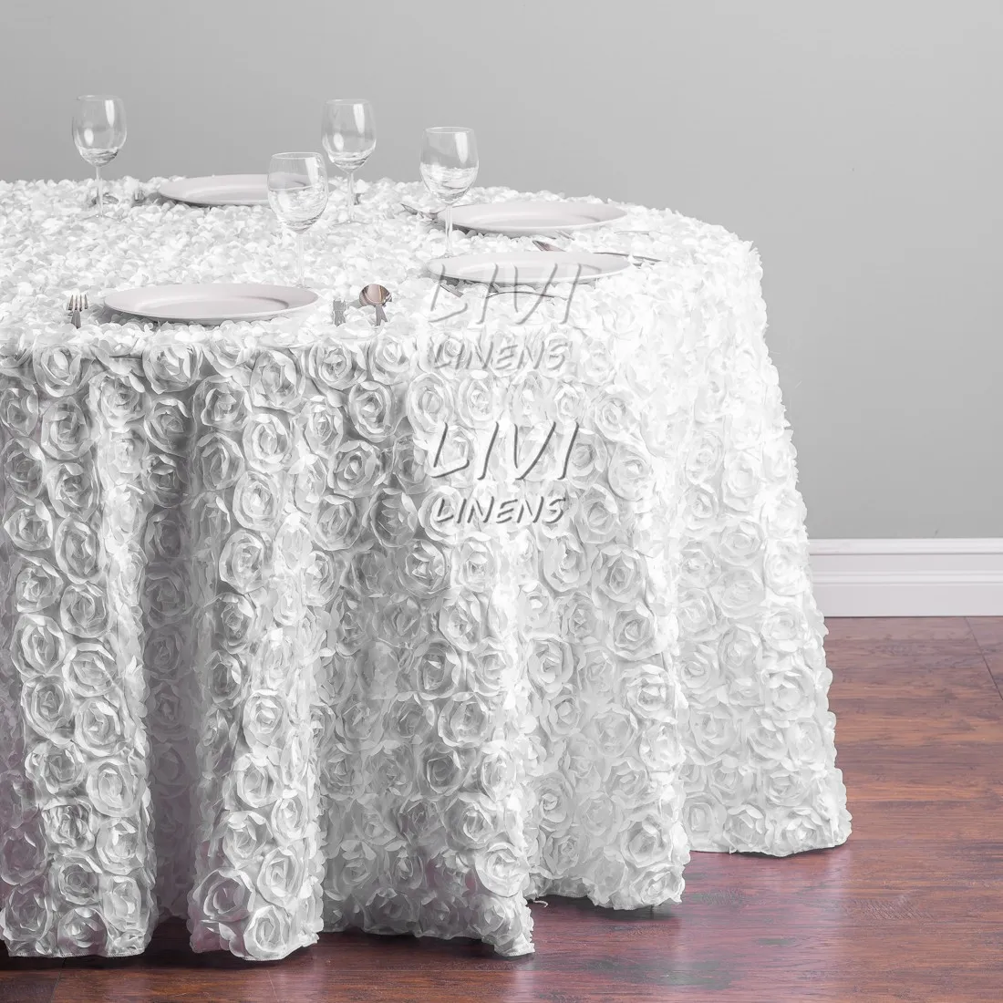 

Rosette Table cloth Wedding Party Table Decoration tablecloth