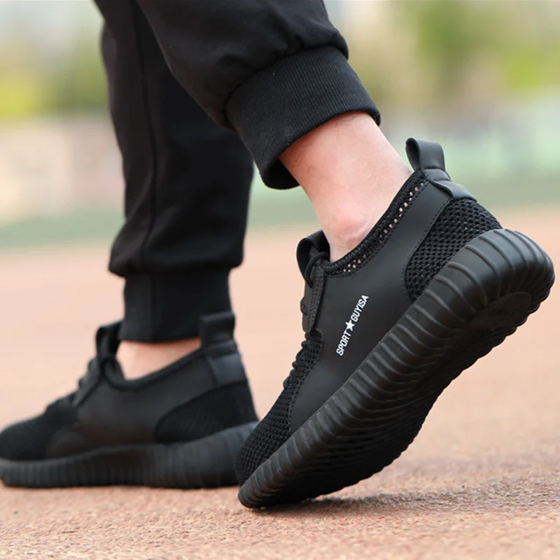 

Women Men Heavy Duty Sneakers Anti Slip Breathable Safe Protective Shoes Best Sale-WT