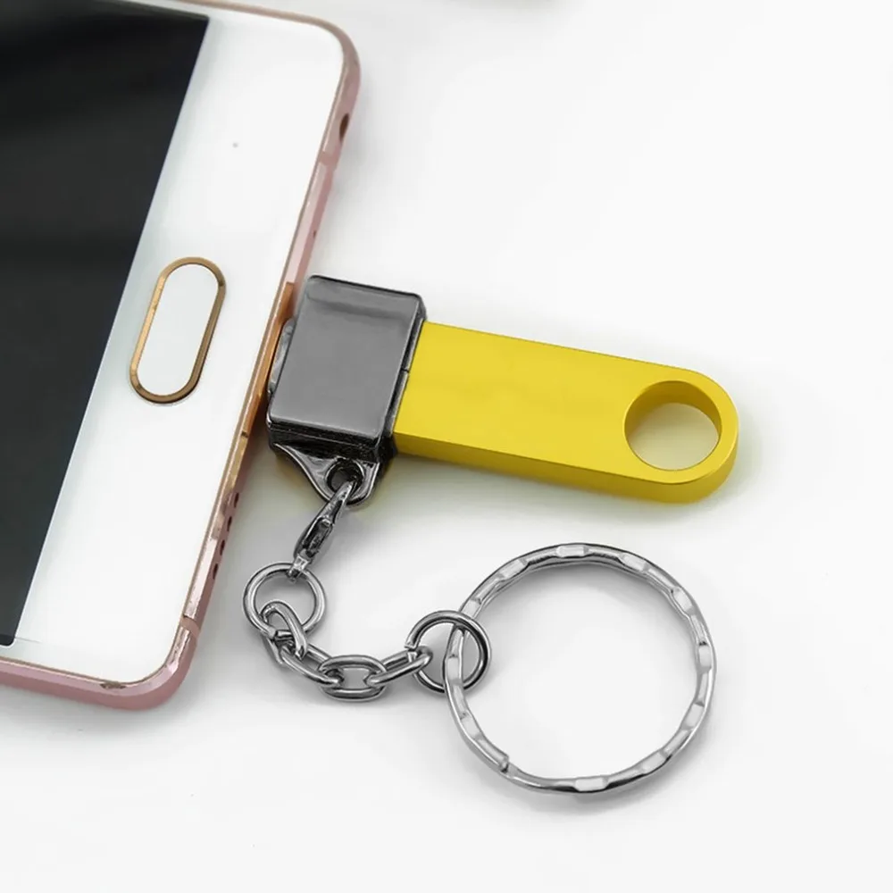 Качественный ультра удобный металлический адаптер Type C/Micro USB к 2 0 OTG для устройств