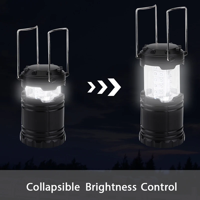 Ultra Bright 30 LED Portable Lantern Mini Torch Light Battery Operated