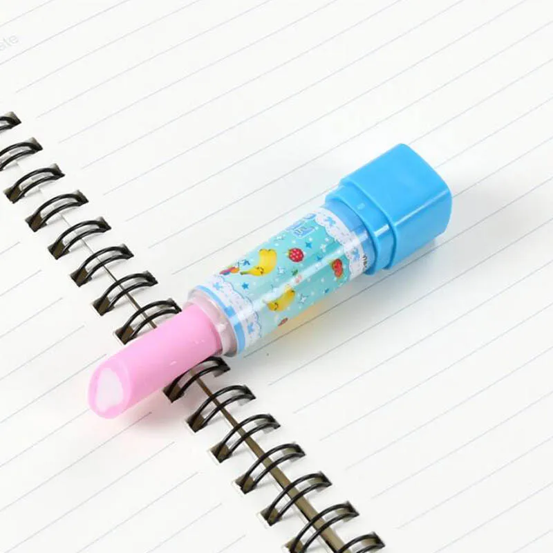 Kawaii Cartoon Lipstick Fruits Eraser