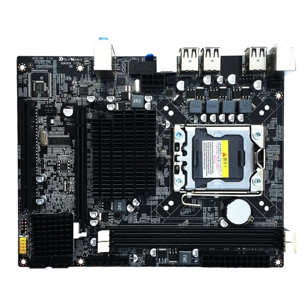 

X58 Desktop Motherboard LGA 1366 DDR3 16GB Computer Mainboard Quad-Core Six-Core Needle 8PIN Intel Motherboard