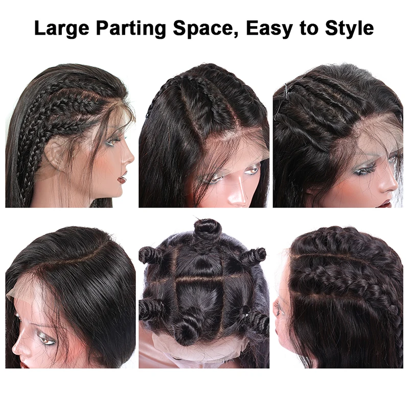 Straight-13x6-Lace-Front-Human-Hair-Wigs-For-Women-150-Density-Bob-Brazilian-Lace-Frontal-Wig