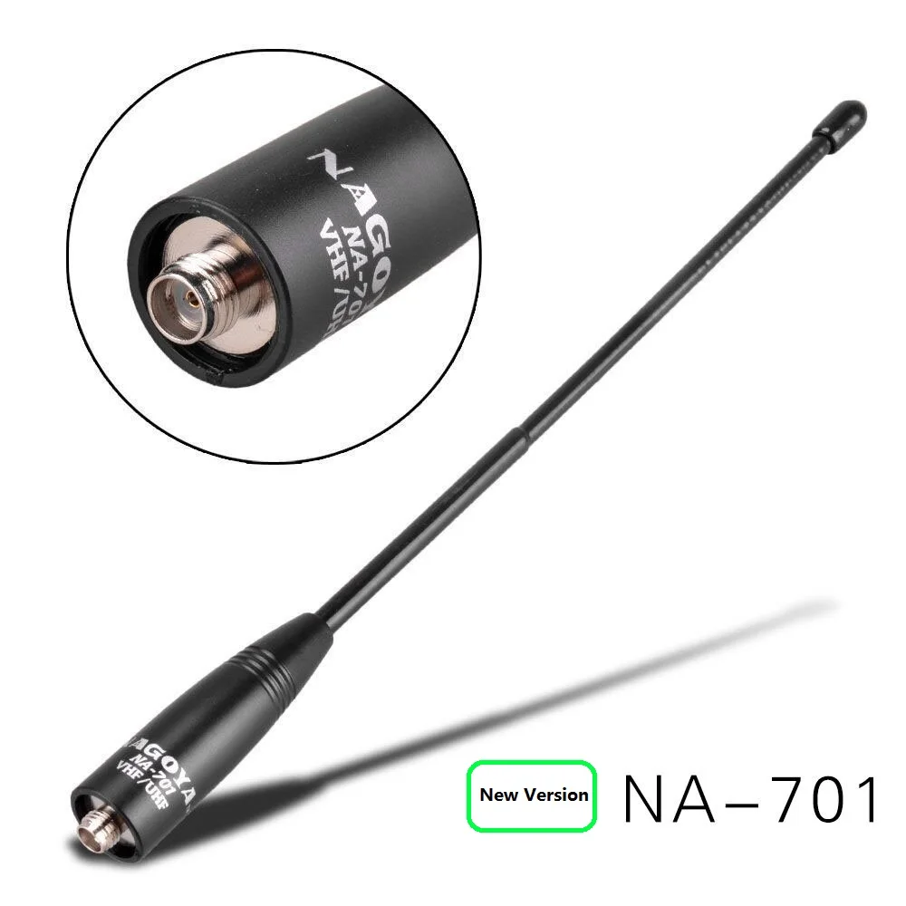 100% оригинал Nagoya NA 701 sma женский двухдиапазонный 10 Вт антенна для UV 5R uv 82 H777 HYT PX 777 888