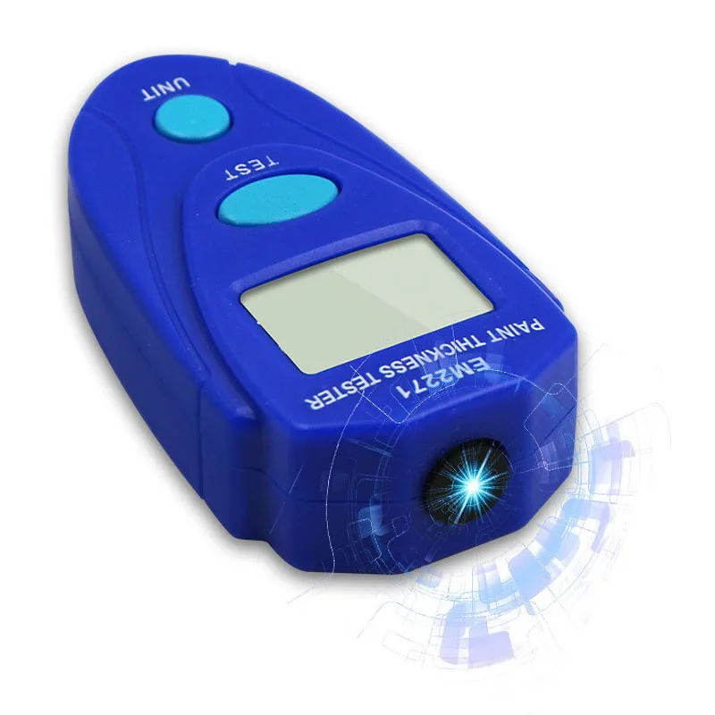 

EM2271 Digital Paint Coating Meter 0.01-2.20mm for Car Thickness Gauges Meter