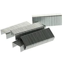 Staples 10 Silver Metal Staples Office Stapler Pin Stationery Stapling Binding Fasteners Graffette Metallo Grapadora universal office series 24 6 steel staples silver