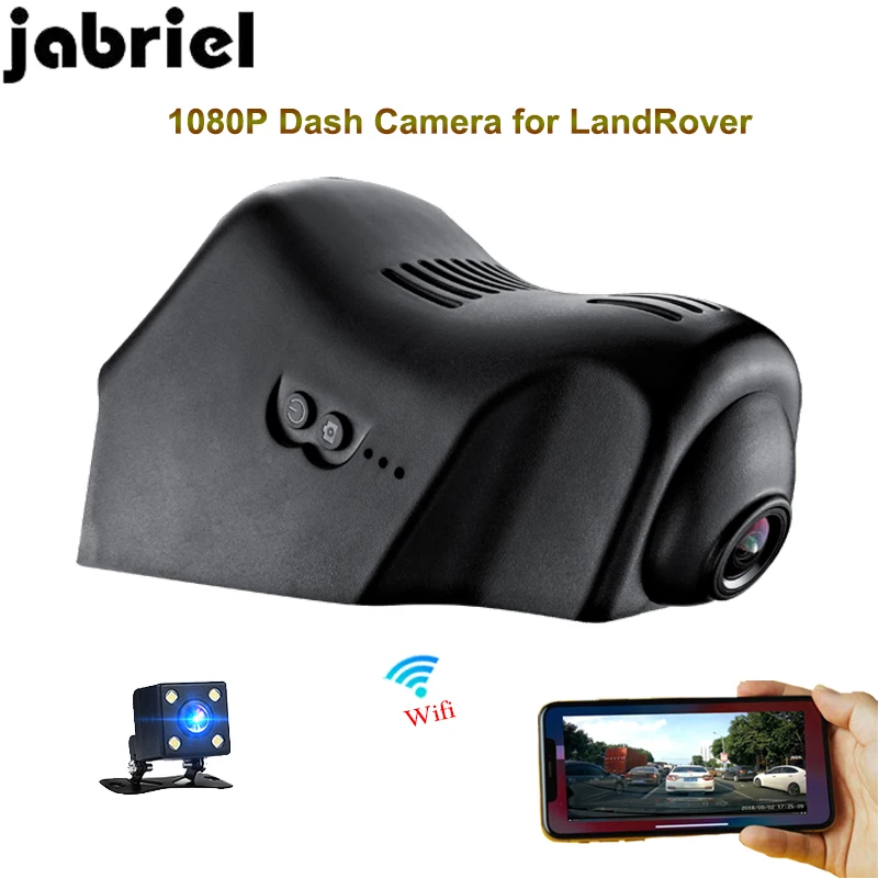 Автомобильная Скрытая камера Jabriel 1080P с Wi Fi видеорегистратор для вождения заднего
