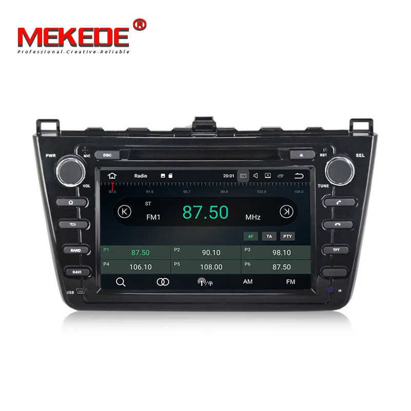 Clearance PX3 2Din 2G+16G Android 7.1 Car DVD Multimedia Video Player For Mazda 6 /Ruiyi /Ultra GPS Navigation 4 Core Stereo Radio 1080P 2
