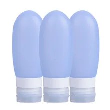 Новые портативные Мягкие силиконовые дорожные бутылочки, набор многоразовых бутылочек для шампуня, лосьона, кондиционера, солнцезащитный крем для мытья тела, туалетные принадлежности