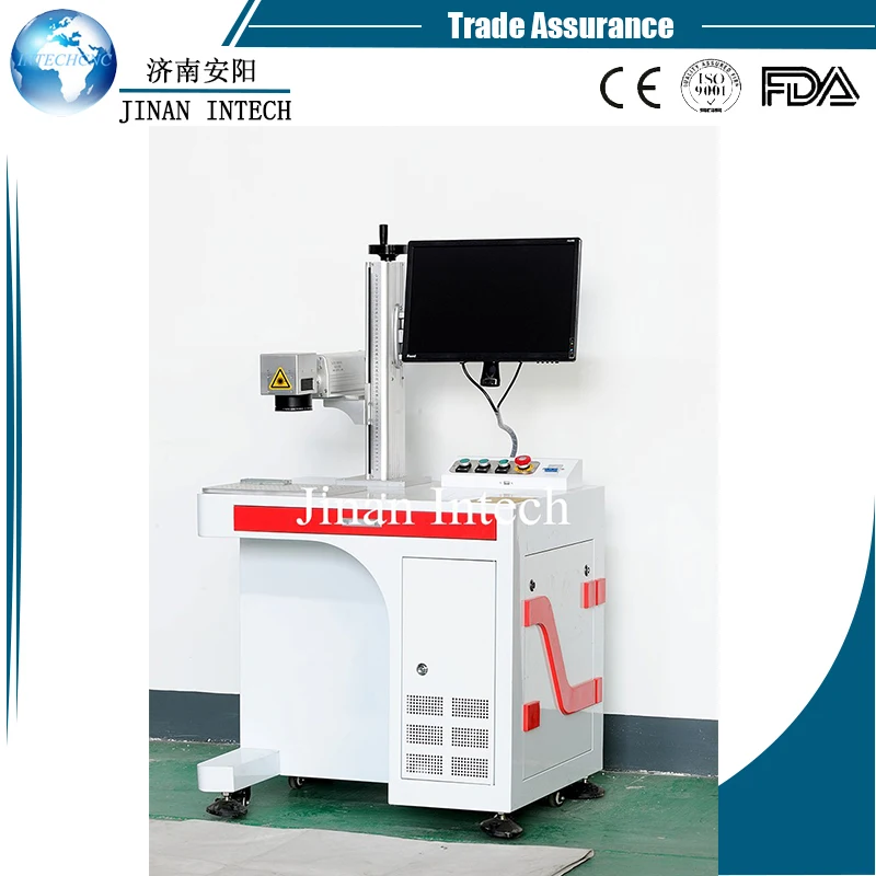 2017 Alibaba desktop laser mark machine 20w 30w 50w co2 laser marking