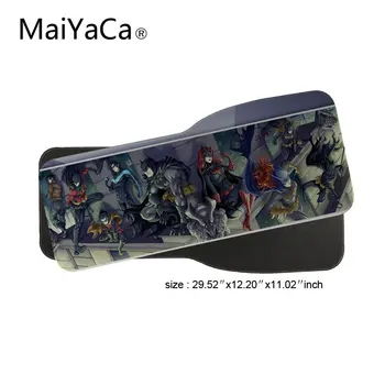 

MaiYaCa Batman Cast Comic Game Speed Keyboard Mouse Pad Rubber Mat Computer Gaming Mousepad Gamer for Large Size Table Mouse Mat