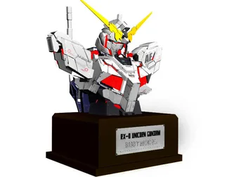 

Gundam Chest Image Unicorn RX-0 Chest Image 3D Paper Model DIY