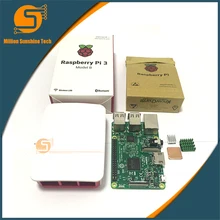 Raspberry Pi 3 Starter Kit with Raspberry Pi 3 Model B + case + Heatsinks pi3 b pi 3b with wifi & bluetooth