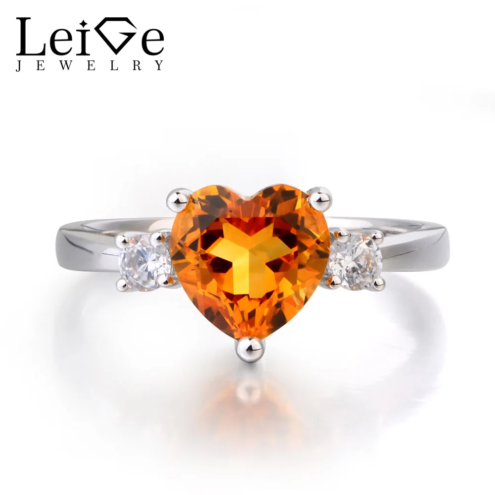 Yellow citrine ring sterling silver ring promising ring for her oval cut yellow crystal ring