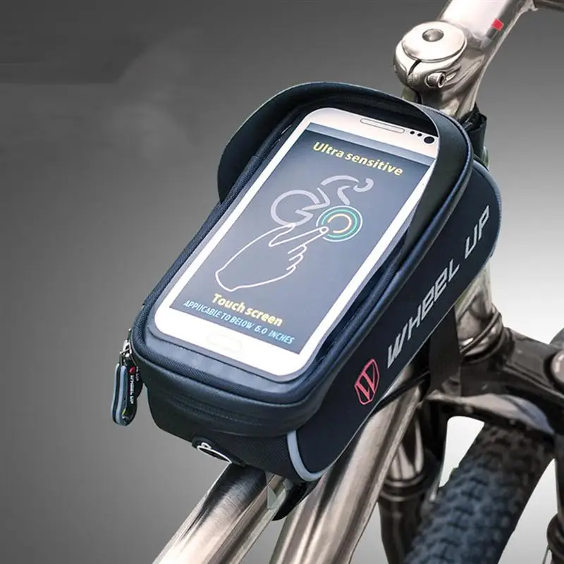 Iphone Holder For Bike >> Cycling Bike Top Tube Handlebar Bag Phone Mount Holder Touch Screen Bicycle MTB Bag for iPhone X ... Iphone Holder For Bike >> Cycling Bike Top Tube Handlebar Bag Phone Mount Holder Touch Screen Bicycle MTB Bag for iPhone X ...