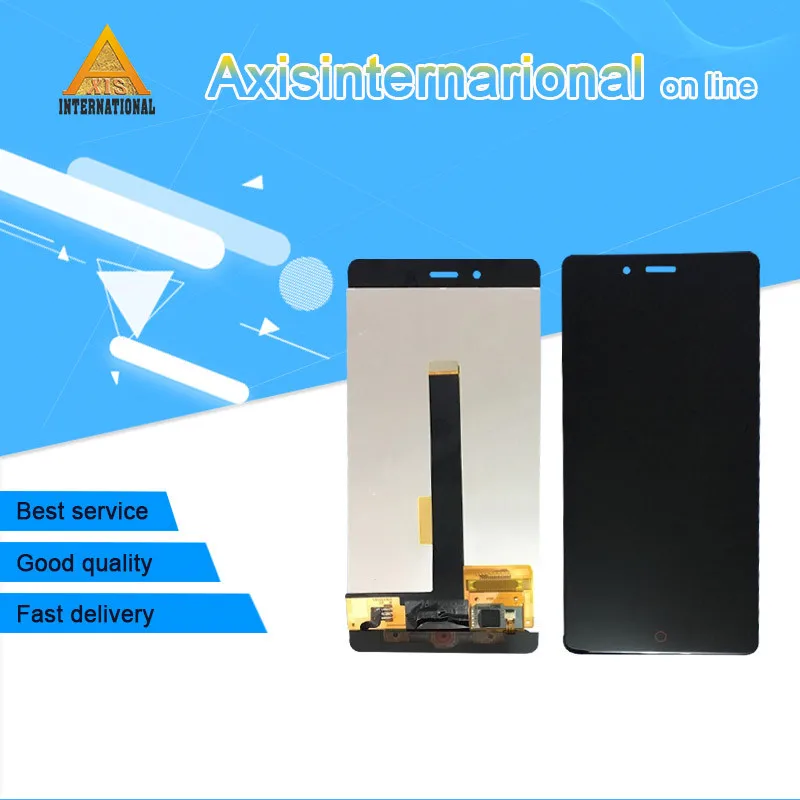 

Axisinternational For 5.5" ZTE Nubia Z11 NX531J Lcd screen display+Touch screen panel digitizer White/Black/Gold free shipping