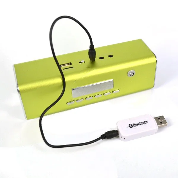 10 шт./партия Портативный USB беспроводной Bluetooth музыкальный приемник ключ комплект с 3,5 мм аудио кабель для динамика Aux Iphone5 6