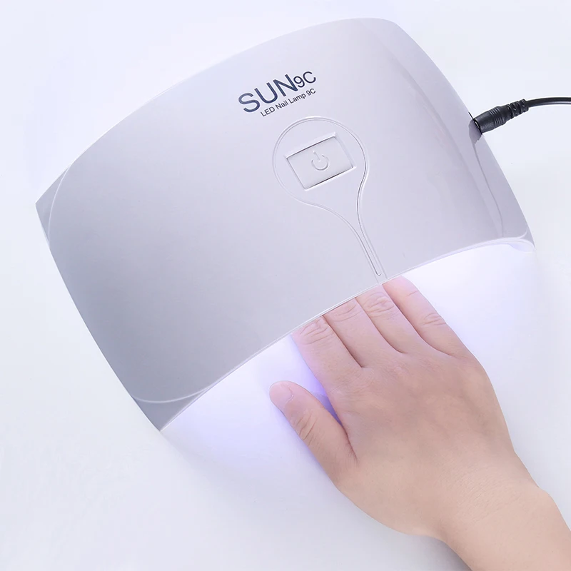 24W White LED UV Lamp Nail Dryer Arc Shape UV Gel Polish Curing Cure