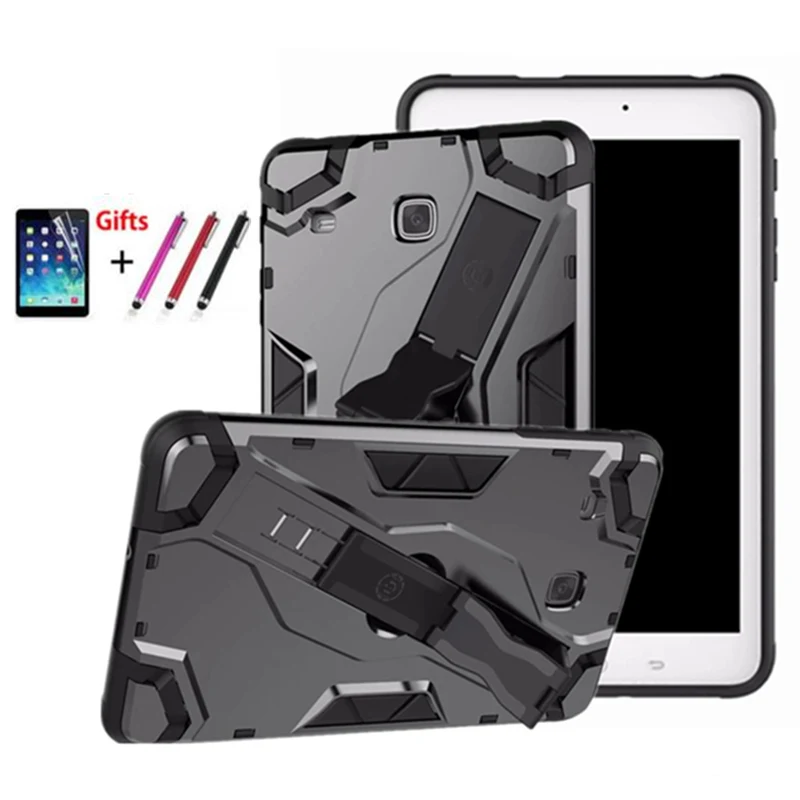 SM T375 T377V T377 жесткий защитный чехол для задней панели Tab E 8 дюймов планшета PU + PC