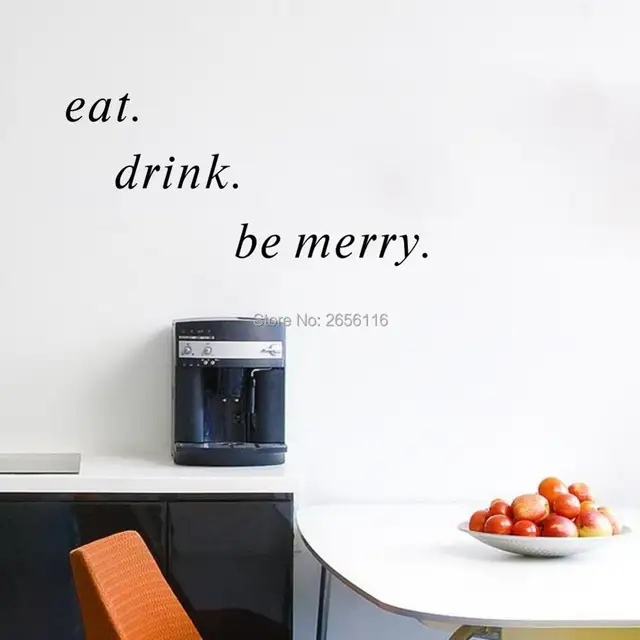 Best Price Eat Drink Be Merry Vinyl Wall Decals Art Murals for Kitchen Dining Room Decor Best Price Eat Drink Be Merry Vinyl Wall Decals Art Murals for Kitchen Dining Room Decor