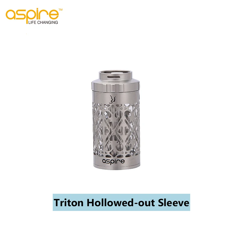 

E-cigarettes Accessory Aspire Triton Hollowed-out Sleeve Vape Tube 3.5ML Triton Replacement Tank Stainless Steel Tube