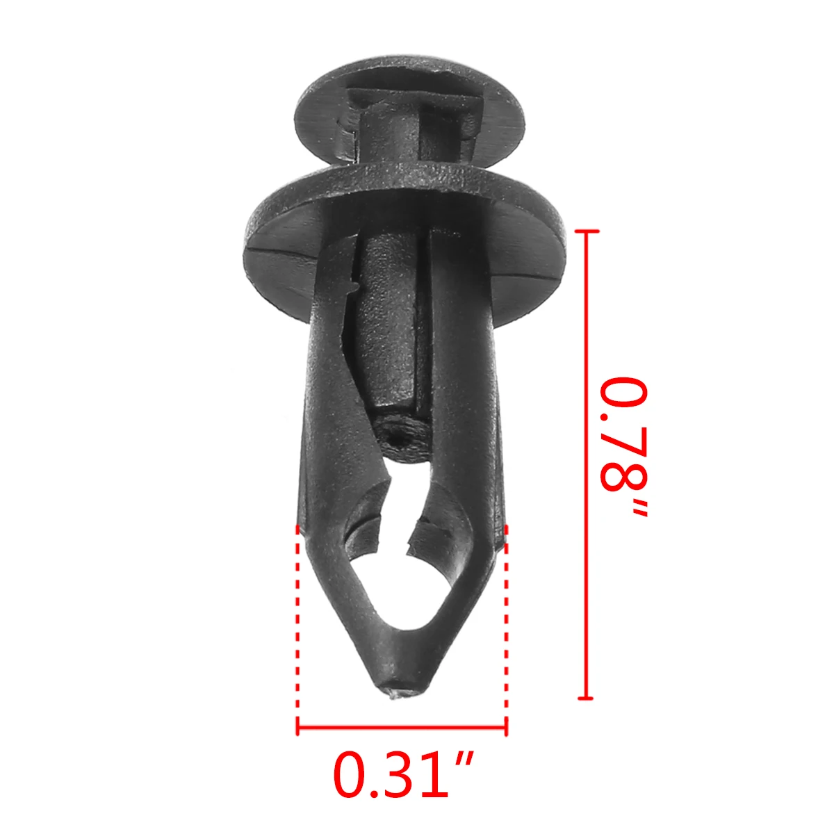 Mayitr 30PCS ATV Fender Clip Rivet For Suzuki KingQuad Vinson Eiger Ozark z250 z400