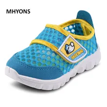 MHYONS 2017 дети Летний стиль сетки shoes девочек и мальчиков спортивные shoes мягкое дно дети shoes комфорт дышащий кроссовки S1072