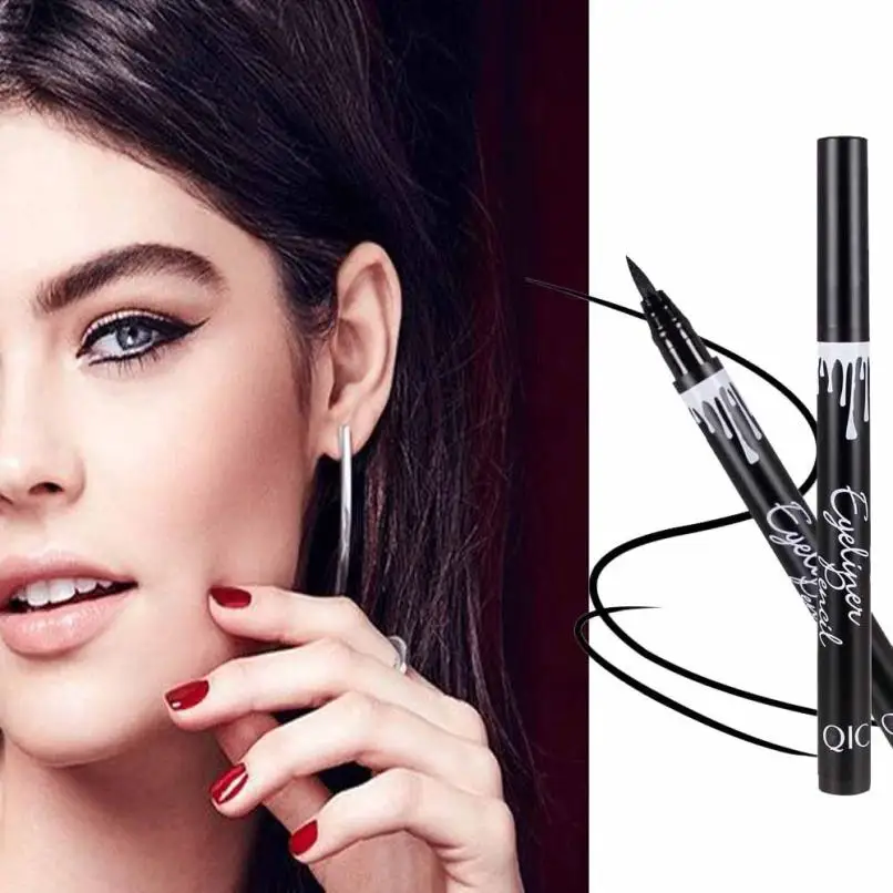 

Hot Waterproof Black Liquid EyeLiner Pencil Pen Beauty Makeup High Quality Comestics Cheap Cosmetic Dropship 1.25