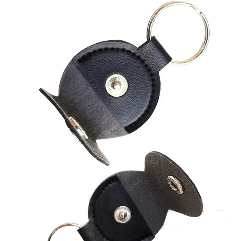 Кожаный металлический брелок держатель для ключей сумка чехол Пряжка модное