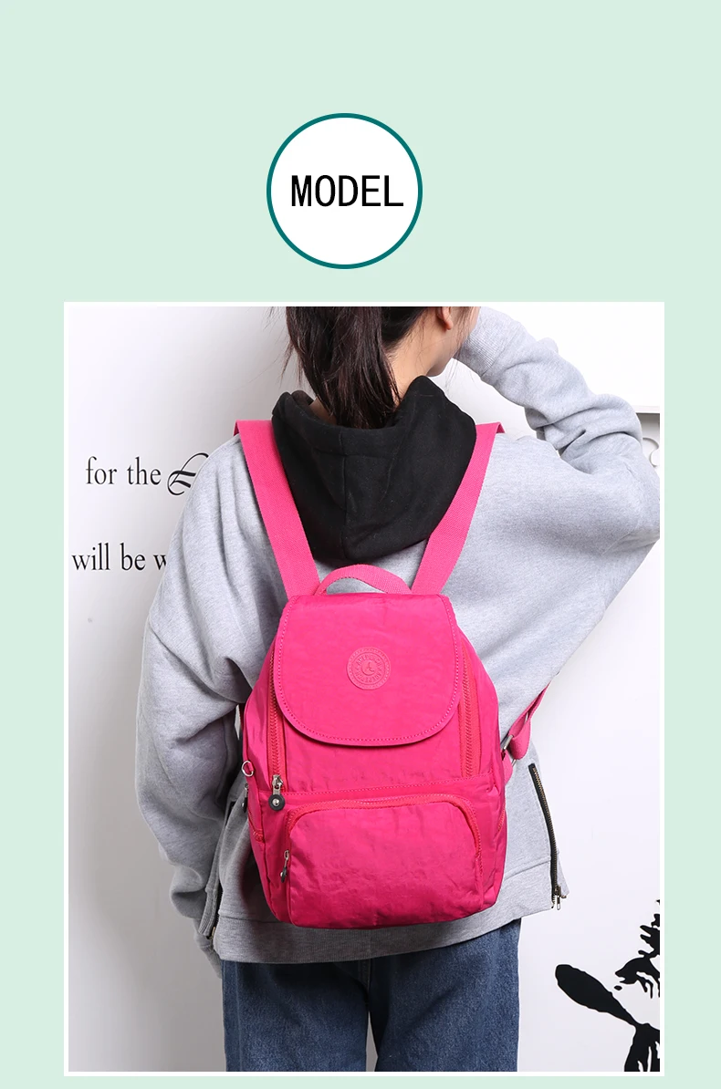 Saco de Viagem Ocasional Mochila Infantil De Menina