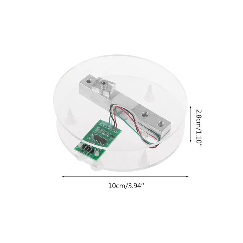 Digital Load Cell Weight Sensor HX711 AD Converter Breakout Module 5KG Portable Electronic Kitchen Scale for Arduino Scale