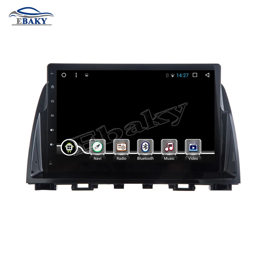 Flash Deal NaviTopia 9inch 1GB/2GB RAM Quad Core/Octa Core Android 7.1/8.1 Car DVD Radio for Mazda 6 ATENZA 2014 2015 2016 GPS/wifi/map 3
