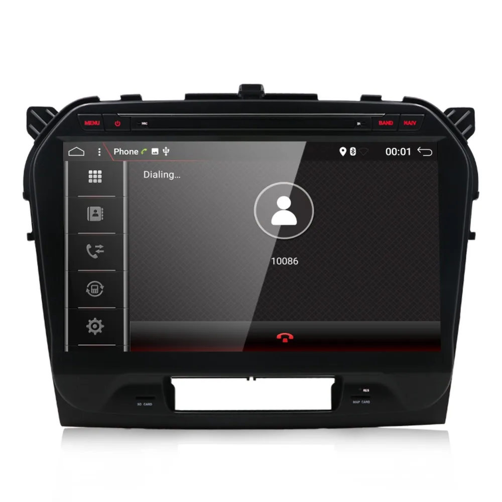 Discount 10.1" 2 Din 8 Core Android 8.1 For SUZUKI GRAND VITAR 2015- Car Radio 2+32GB Car Multimedia Player Car Stereo Car Audio GPS BT 2