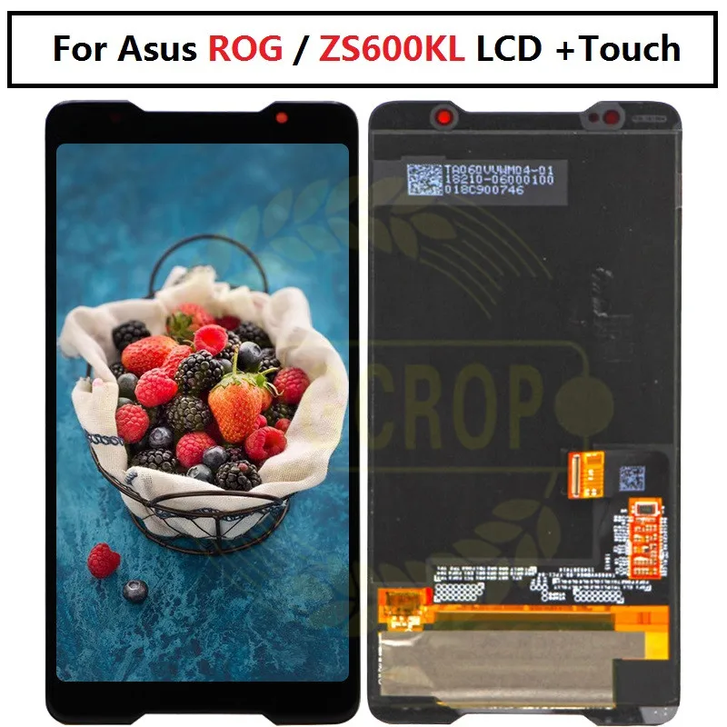 

For 6.0" ASUS ROG Phone ZS600KL LCD Display Screen And Touch Panel Digitizer For Asus ZS600KL Z01QD LCD Assembly Repairs