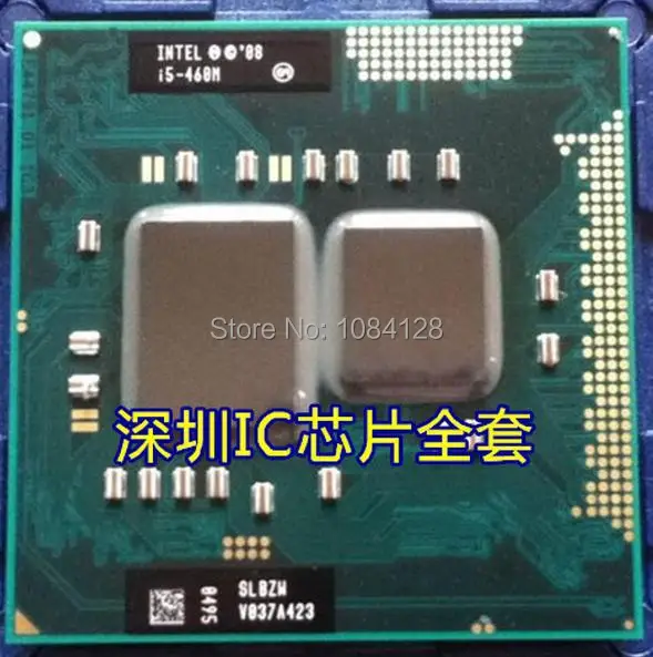 Оригинальный Core i5 460M процессор (3M кэш 2 53 ГГц до 8 SLBZW ) PGA988 ноутбук CPU совместимый с
