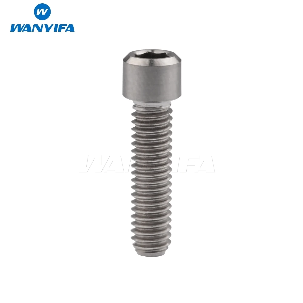 Титановый болт Wanyifa M4 x 10 13 5 15 20 25 мм шестигранный ключ маленький винт для