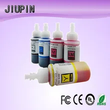 5 цветов на основе красителя пополнения чернил комплект для Epson L100 L110 L120 L132 L210 L222 L300 L312 L355 L350 L362 L366 L550 L555 принтер Эко-чернила