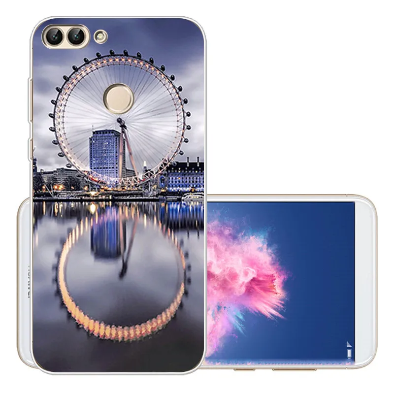 Arvin Soft Protective Case FOR Huawei P Smart Painting Silicone Back Cases FOR  Enjoy 7s FOR P9 lite Y3 Y5 Y6 2017 P8 lite 2017  (2)