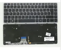 Новая клавиатура ноутбука Ноутбук для hp EliteBook Folio 1040 G1 1040 G2 1040 французский/Deutsch Пособия по немецкому языку/арабский/Турецкий /США Макет