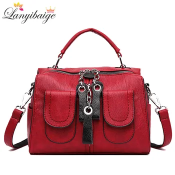 

Luxury handbags women bags designer multi-functional lady shoulder bag high quality leather tassel crossbody bags for women 2019
