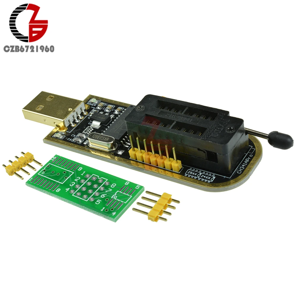 Автоматическая идентификация серии USB программирующий модуль 24 EEPROM Writer 25 SPI Flash BIOS