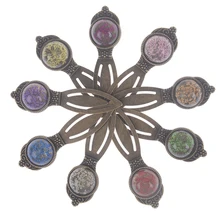 8 см бронзовые в виде книжных закладок, романтичный дизайн, сушеные цветы, закладка для документов, Книжная этикетка, сделай сам, подходит для подарка, школы, офиса, декора