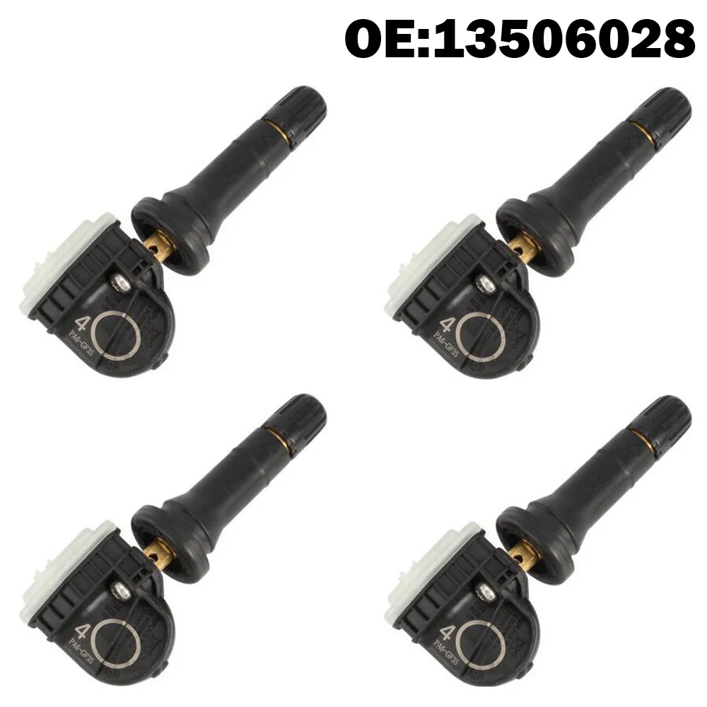 

4 PCS TPMS Car Tire Pressure Monitoring Sensor 13506028 For Opel Adam Ampera Antara Astra Corsa D Insignia Meriva Mokka Zafira