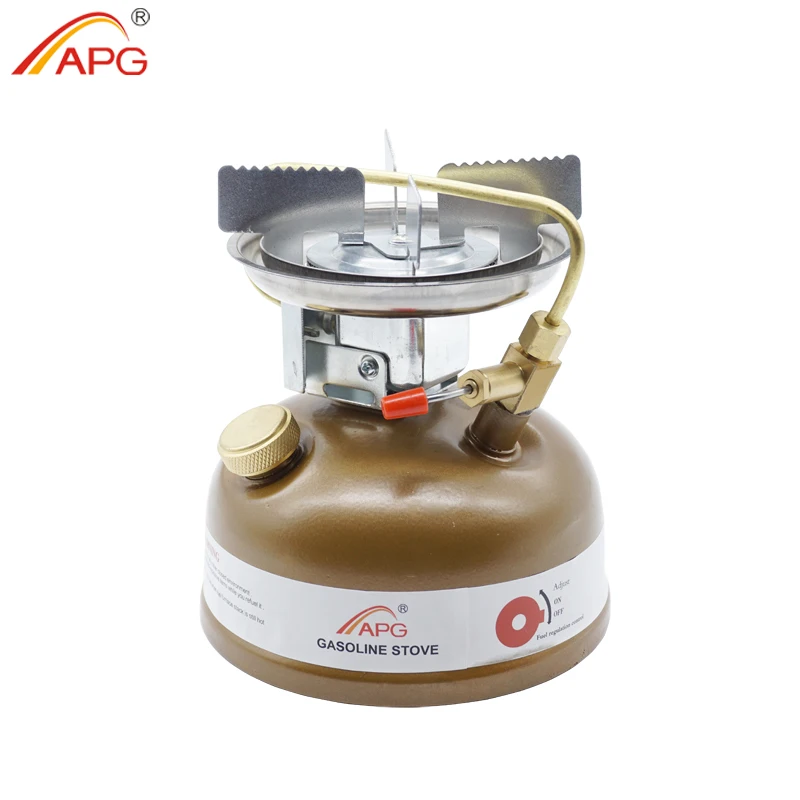 APG Camping Gasoline Stove Portable Outdoor Liquid Fuel Burners Oil