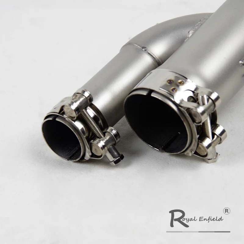 S1000RR Motorcycle Full Exhaust Stystem Modified Muffler Middle Link Pipe Carbon Fiber Cover Slip-on For S1000RR