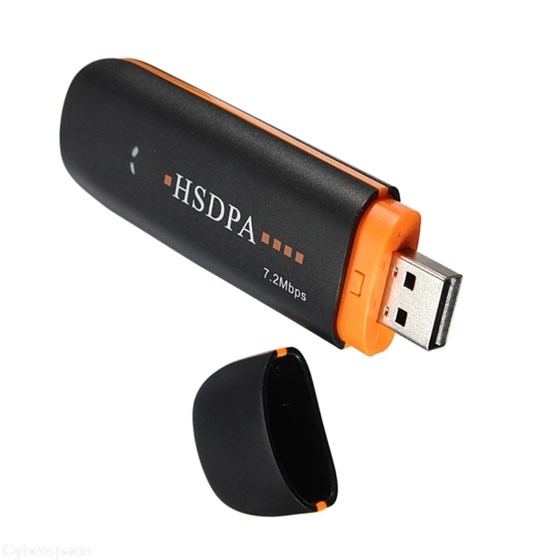 HSDPA USB STICK SIM модем 7,2 Мбит/с 3g беспроводной сетевой адаптер с сим-карта TF