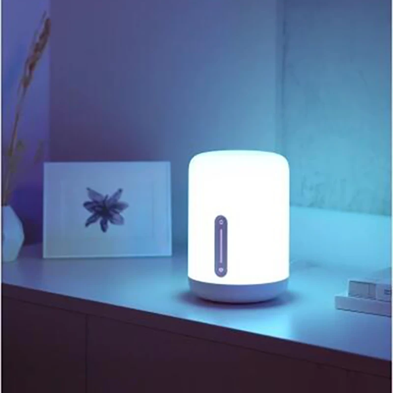 Xiaomi Mijia прикроватная лампа 2 умный стол светодиодный ночник Bluetooth WiFi сенсорная