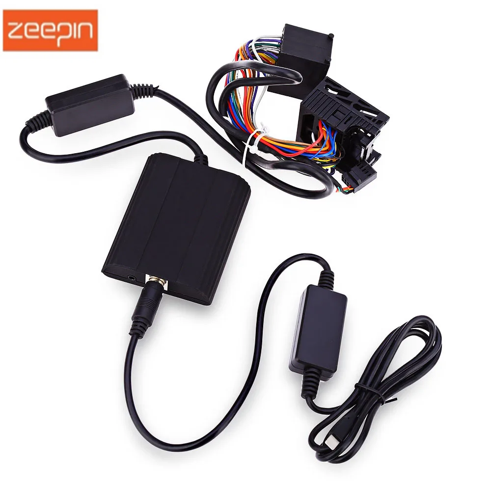

ZEEPIN WT - IP5 17 Pin Car Vehicle CD Adapter Charger MP3 Audio Interface AUX USB SD For BMW High Quality MP3 GPS Recorder