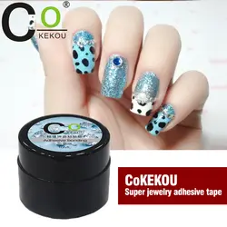 CoKEKOU дизайн ногтей со стразами Маникюр специальный инструмент торчащие клей сплав ювелирные изделия с бриллиантами мини ногтей гелем УФ и